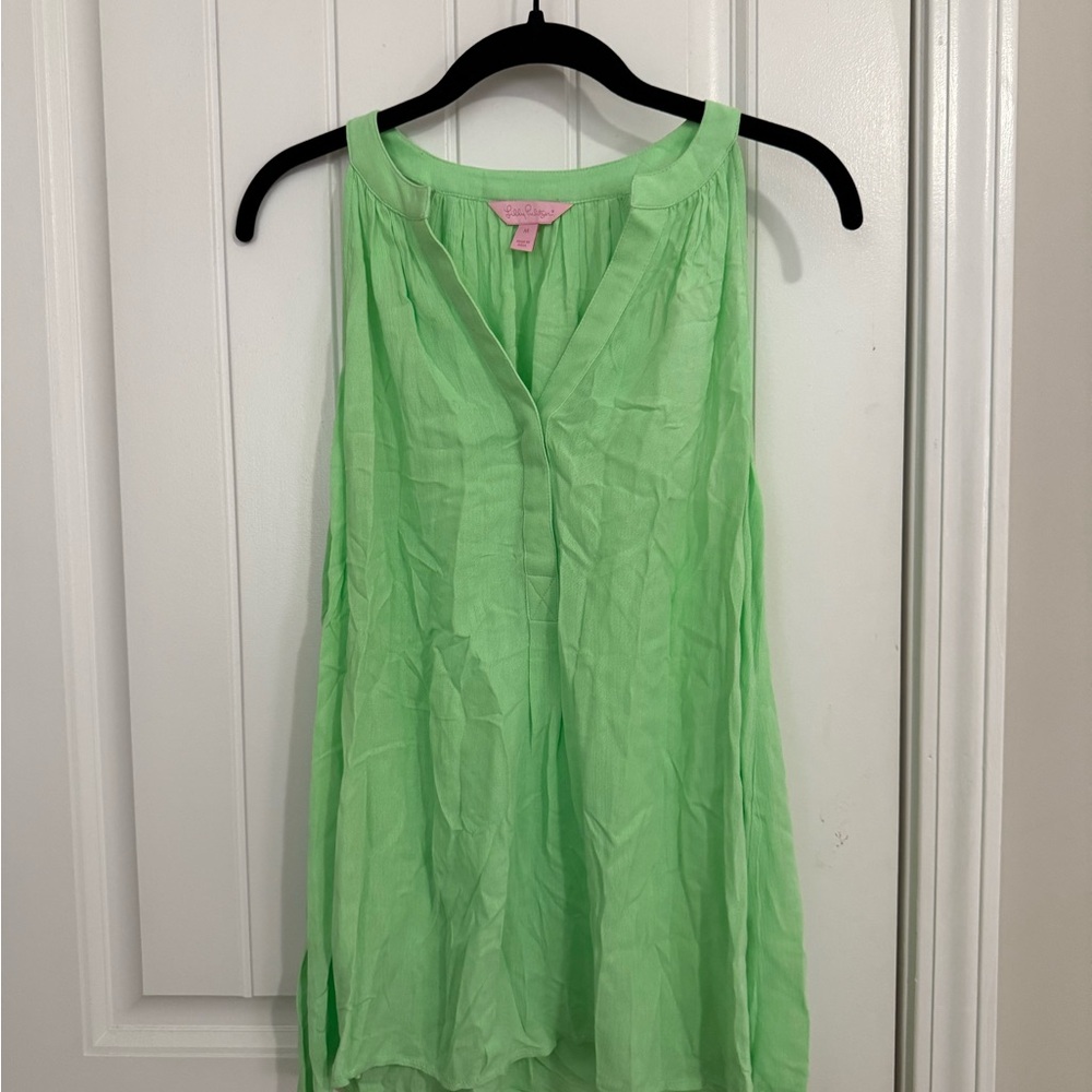 Lilly Pulitzer Light Green Tank Top